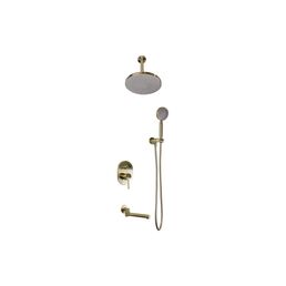 Встраиваемый душевой комплект Bronze de Luxe SCANDI 14582/1BR