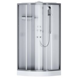 Душевая кабина Am.Pm X-Joy 90x90 профиль хром матовый, стекло прозрачное