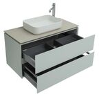 Мебель для ванной Allen Brau Infinity 100 см папирус матовый