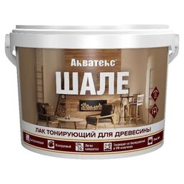 Тонирующий лак для древесины АКВАТЕКС ШАЛЕ 272506