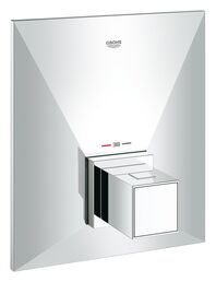 Внешняя часть центрального термостатического смесителя  GROHE Allure Brilliant, хром (19887000)