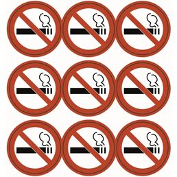 Набор наклеек "Не курить"
