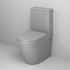 Унитаз напольный с бачком Grossman Color GR-4480GLMS светло-серый матовый, с крышкой микролифт