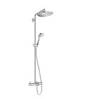 Душевая стойка Hansgrohe Croma Select 280 Air 1jet Showerpipe 26792000 с термостатом и изливом, хром
