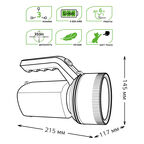 Фонарь Gauss прожекторный GFL601 7W 200lm Li-ion 3000mAh LED