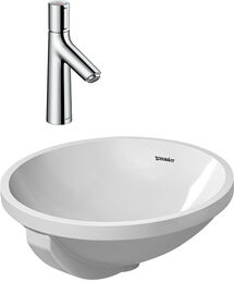 Комплект  Смеситель Hansgrohe Talis Select S 72042000 для раковины + Рукомойник Duravit Architec 046