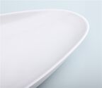 Раковина накладная CeramaLux 76 см 7862 белая