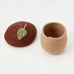 Корзина-гриб VecherHome Джут 17x14см