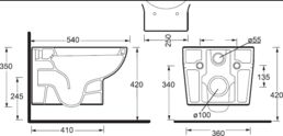 Подвесной унитаз BelBagno Bingo BB548CH