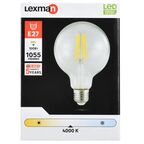 Лампа светодиодная Lexman Clear E27 220 В 9 Вт шар 1055 лм нейтральный белый цвета света