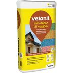 Минеральная декоративная штукатурка Vetonit Min Decor фактура 1.5мм "шуба" 25кг