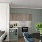 Столешница Сноу 300x60x2 см искусственный камень цвет белый