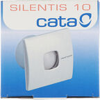Вентилятор осевой Cata Silentis 10 Inox 140х140 мм d100 мм серебро