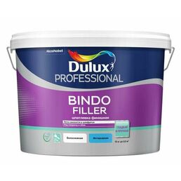 DULUX BINDO FILLER шпаклевка финишная, колеруемая, безусадочная под покраску и обои 15кг 5319755