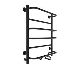 Полотенцесушитель электрический Indigo Europe Lux LELLE60-50BRRt 54x60 черный муар