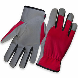 Рабочие трикотажные перчатки Jeta Safety из PU кожи, JLE621 размер XL