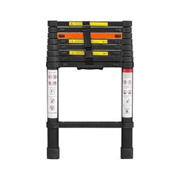 Телескопическая алюминиевая бытовая лестница Rockforce RF-UP260