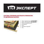 Паро-гидроизоляция КМ Эксперт 100 г/м2 75 кв.м