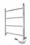 Полотенцесушитель электрический Indigo Arc LCAE50-40R 43x50 cеребристый