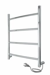 Полотенцесушитель электрический Indigo Arc LCAE50-40R 43x50 cеребристый