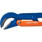 Ключ трубный газовый рычажный S Dexter 307-00148 захват 38 мм, длина 420 мм
