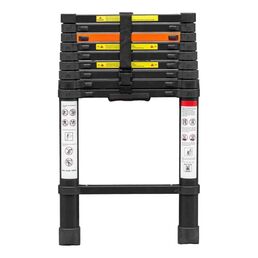 Телескопическая алюминиевая бытовая лестница Rockforce RF-UP290