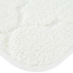 Коврик для ванной Bath Plus Лана 70x120 см цвет белый