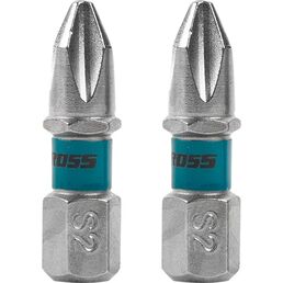 Бита крестовая Gross PH2x25 мм, 2 шт.
