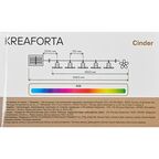 Гирлянда светодиодная лепесток Kreaforta Cinder на солнечных батареях 4.9 м цвет разноцветный