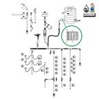Штуцер для бочки Boutte 3/4" наружная резьба