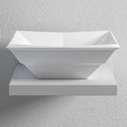 Раковина накладная Bien KRISTAL KRLG04101FD0W3000
41x41