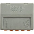 Клеммы соединительные монтажные с рычажком Duwi СМК 222-415 5-проводные 4мм² серые 50шт 26659 4