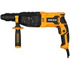 Перфоратор сетевой SDS-plus Deko ZKH1150W 084-1017, 1150 Вт, 3.5 Дж, 5 буров в комплекте