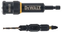 Быстросменный узел DEWALT Flip&Drive DT70789: бита PZ2, 25 мм + пилотное сверло с зенкером, 3.56 мм