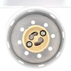 Трековый светильник спот поворотный Ritter Artline 55x100мм под лампу GU10 до 2.6м² металл/пластик цвет белый