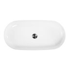 Раковина накладная BelBagno BB1349 81 см белая