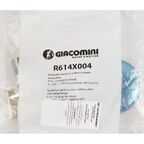 Кран шаровой угловой Giacomini R614X004 1/2"х3/4" наружная резьба