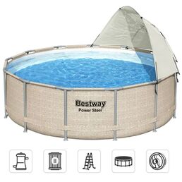 Бассейн каркасный Bestway 5614V BW ø396 h107 см 11133 л