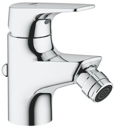 Смеситель для биде GROHE BauFlow с донным клапаном, хром (23754000)