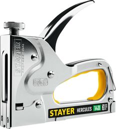 STAYER HERCULES-140, тип 140 (G/11/57) 20GA (6 - 14 мм)/36/300/500, стальной мощный степлер, Professional (31510)