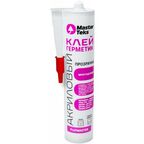 Клей-герметик акриловый ProfiMaster многоцелевой, 290 мл, прозрачный, MasterTeks (Россия) арт.9613084
