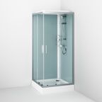 Душевая кабина Am.Pm Gem 90x90 W90C-403-090MT стекло прозрачное, профиль матовый хром