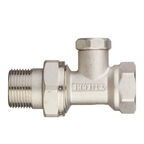 Клапан запорный Tiemme 3/4 НР(ш) х 3/4 ВР(г) для радиатора (3230014 / 3235N0505EC)
