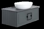 Столешница La Fenice Granite Black Olive Light Lappato FNC-03-VS03-80 80 см, черная