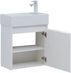 Комплект мебели Aquanet Nova Lite 50 см подвесной (тумба с раковиной и зеркалом)