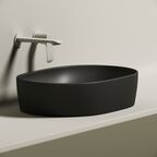 Раковина накладная Ceramica Nova Element 60 см CN6047MB черная матовая