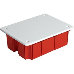 Коробка монтажная для сплошных стен с крышкой Stekker 49005