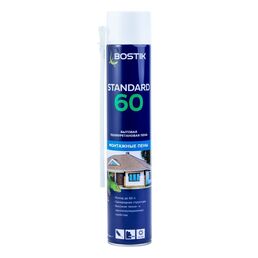 Пена монтажная бытовая Bostik Standard 60 летняя 750 мл