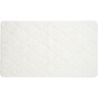Коврик для ванной Bath Plus Лана 70x120 см цвет белый