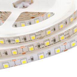 Лента светодиодная SMD 5050 6500К 12 В 14,4 Вт/м 5 м IP20 Apeyron (15BL)